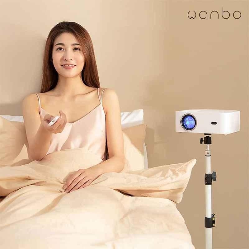 WANBO X1 Max 3900 lumens Android LED Projector, Native 1080P Full HD 4K Supported, WiFi Bluetooth, 200" Sceen, 4D Keystone Correction (Global Version) - view 2