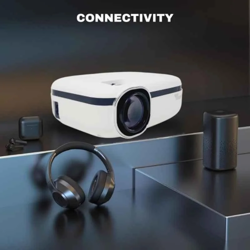 Tonzo LS 212 3500lm Portable Wireless LED Projector 720p Native 1080p Supprt|Wi-Fi, USB & HDMI|Mirroring & Casting|250'' Screen Size|1 Year Warranty - view 4