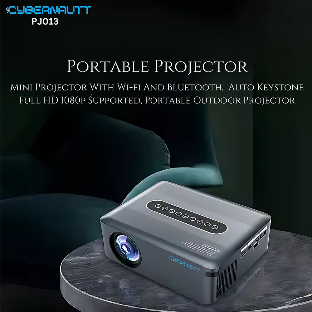 Cybernautt PJ013 8500lm 4k Supported Smart Android Projector - view 2