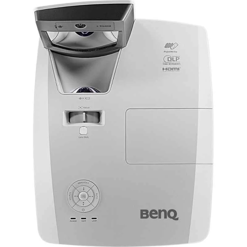 BenQ MW855UST WXGA 3500 ANSI Lumens Ultra Short Throw DLP Projector for Classroom, Dust Guard, Interactive Learning, Remote Control - view 3