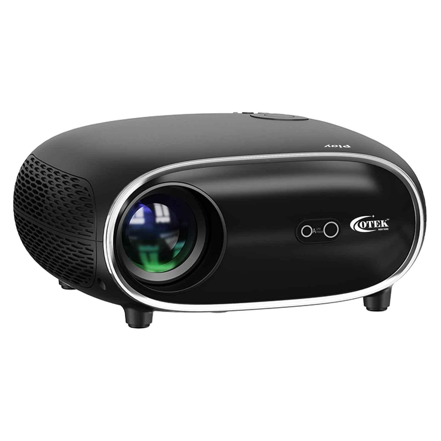 OTEK Play 150W 1920x1080p 7500lm FHD Smart Home Projector with 4K Support & 5W Speaker - view 3
