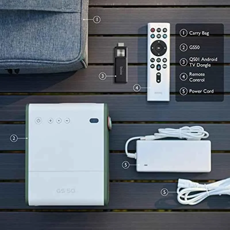 Benq GS50 65W Full Hd Smart Portable Projector - view 1