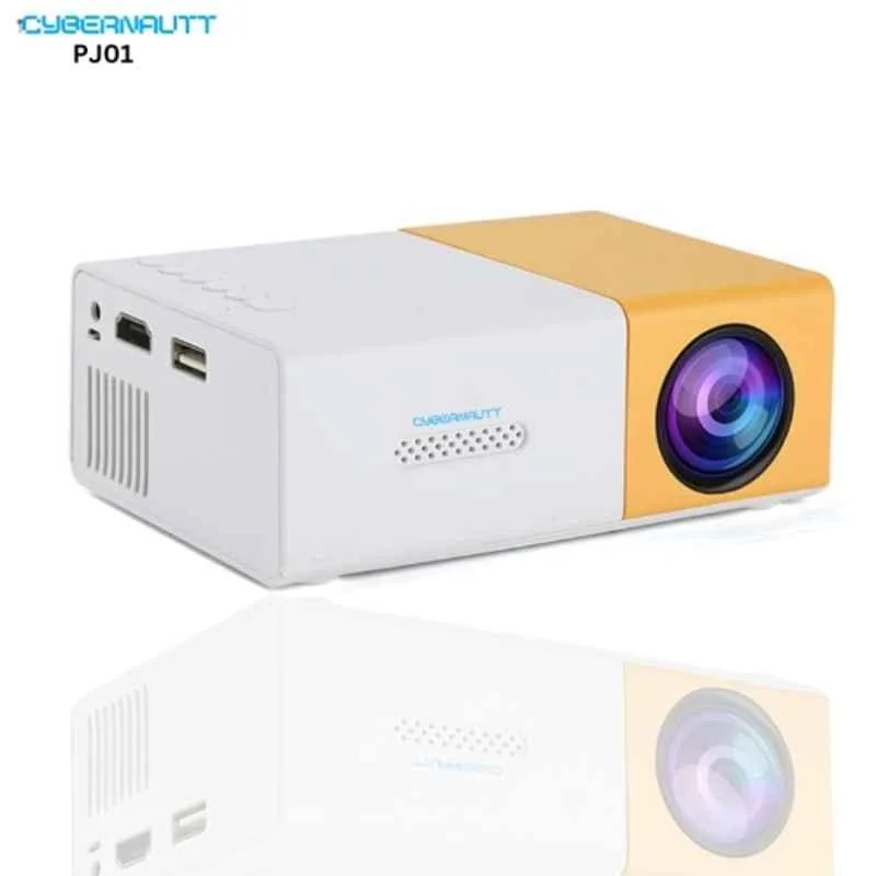 Cybernautt 150 inch 1080x720p HD Portable Mini Projector, Cypher-PJ01 - view 5