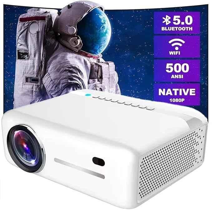 Toptro MegaPix 1080p 4K 7000lm 6D Keystone Android Projector with You Tube, Netflix, Prime Video, Hotstar & Other Apps for Home - view 2