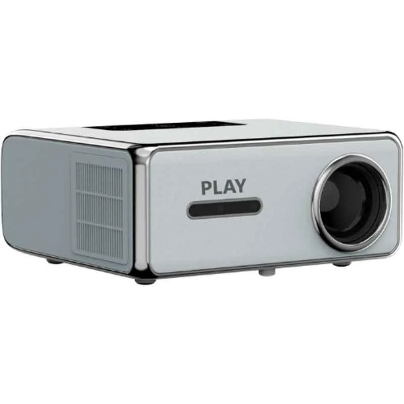 PLAY MK2 Pro White Native Full HD 1080p 20000lm Android 1+8GB Screen Mirroring 5G WiFi Eco-Friendly Remote Projector - view 1