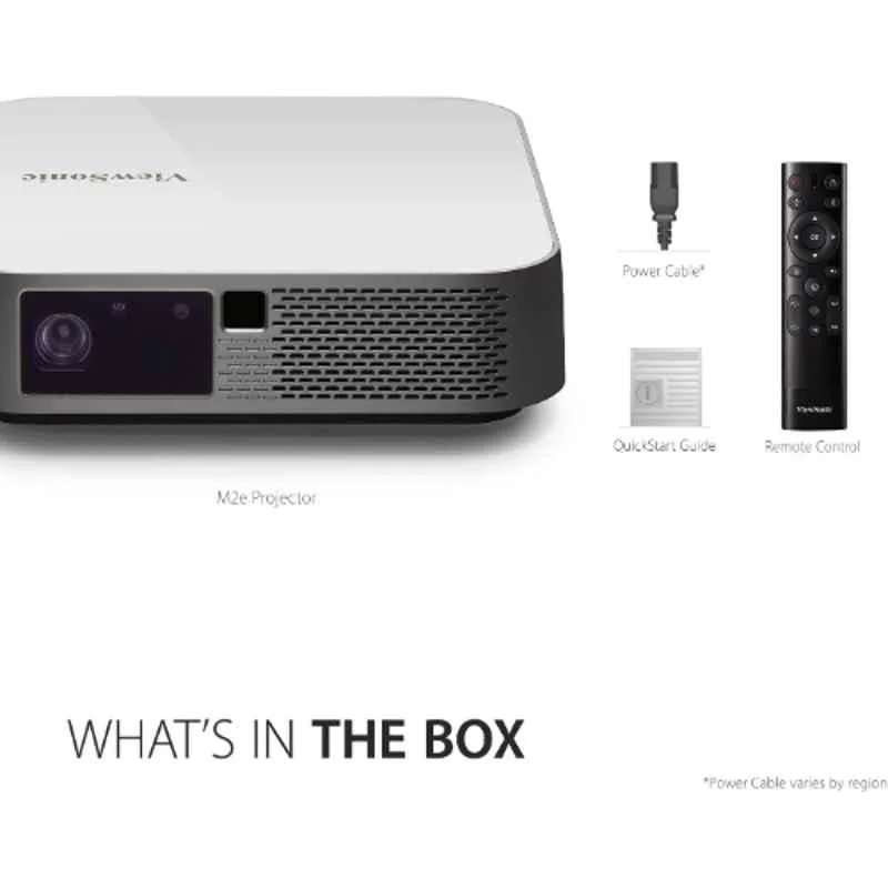 ViewSonic M2e Instant Smart 1080p Portable LED Projector with Harman Kardon Speakers - view 1