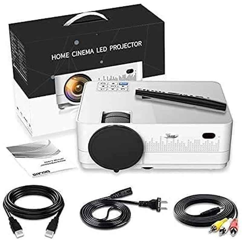 Tonzo X Pro 4500lm Android FHD Portable Bluetooth LED Projector 1080p Native 4K Support|WiFi, BT, USB & HDMI|300'' Screen Size|1 Year Warranty - view 1