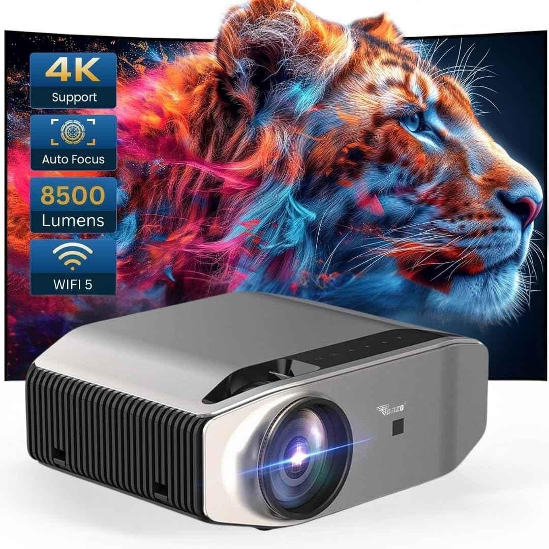 Tonzo LS 850 8500lm Android FHD Projector 1080p Native 4K Support| WiFi Bluetooth USB & HDMI|Auto Focus|300'' Screen|Preinstalled OTT|1 Year Warranty - view 2