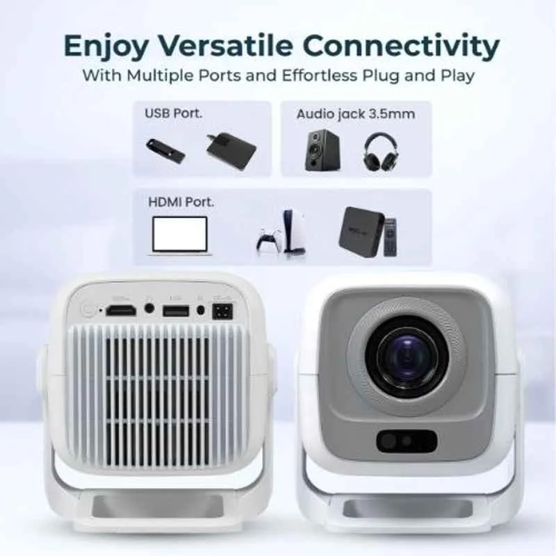 Otek Pixa 4500lm FHD Wireless Portable Smart Projector with Wi-Fi, OT-PIXA - view 1