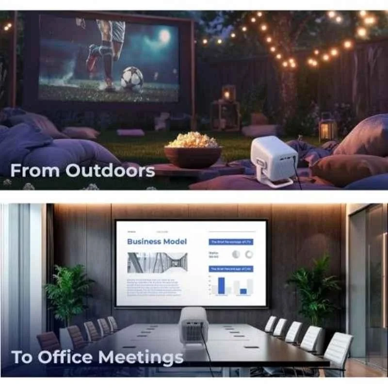 Otek Pixa 4500lm FHD Wireless Portable Smart Projector with Wi-Fi, OT-PIXA - view 2