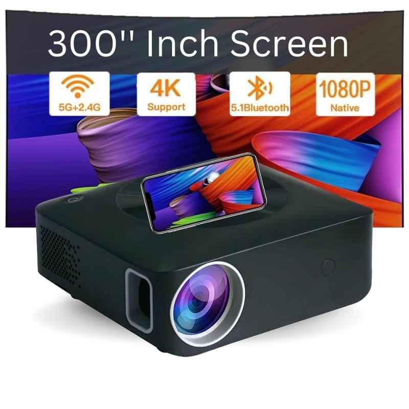 Tonzo Movie Box 13 7500lm Android FHD Projector 1080p Native 4K Support|WiFi Bluetooth USB & HDMI|Auto Focus|300'' Screen|2 5W Speaker|1 Year Warranty - view 3