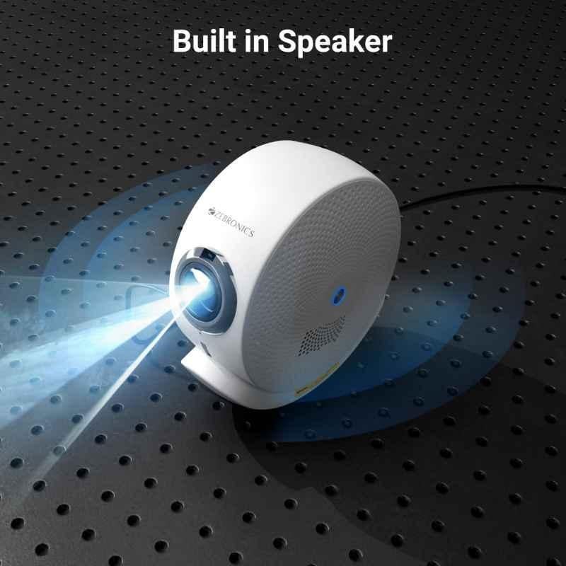 Zebronics PixaPlay 38 635cm 12000lm 1920x1080p FHD Smart LED Projector with Remote Control - view 1