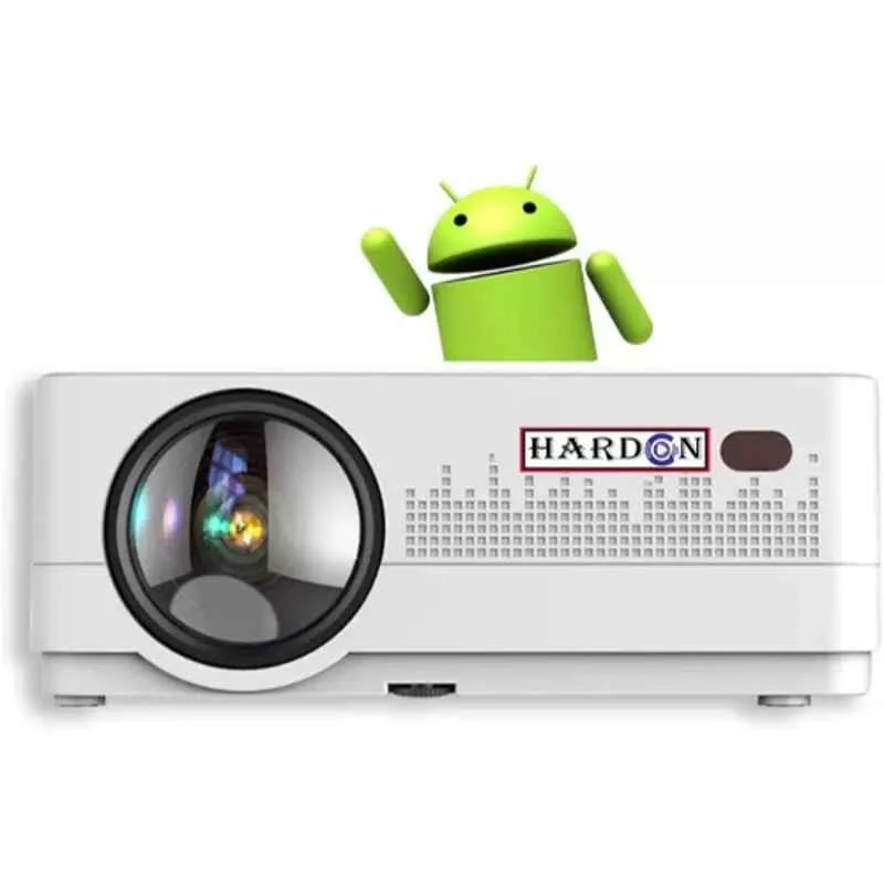 Hardon MP1 Pro 1920x1080p 6000 lm 3D FHD LED Smart White Portable Projector, HMP1-001FK - view 4