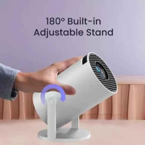 Profitech Communication HY300 Pro 1600lm White Portable LCD Corded Mobiles Smart Projector with 180 deg Rotation - view 2