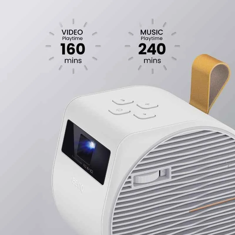 BenQ GV11 28W LED Portable Smart Projector with Inbuilt Battery, Android TV, OTT Apps & 5W TreVolo Speakers - view 6