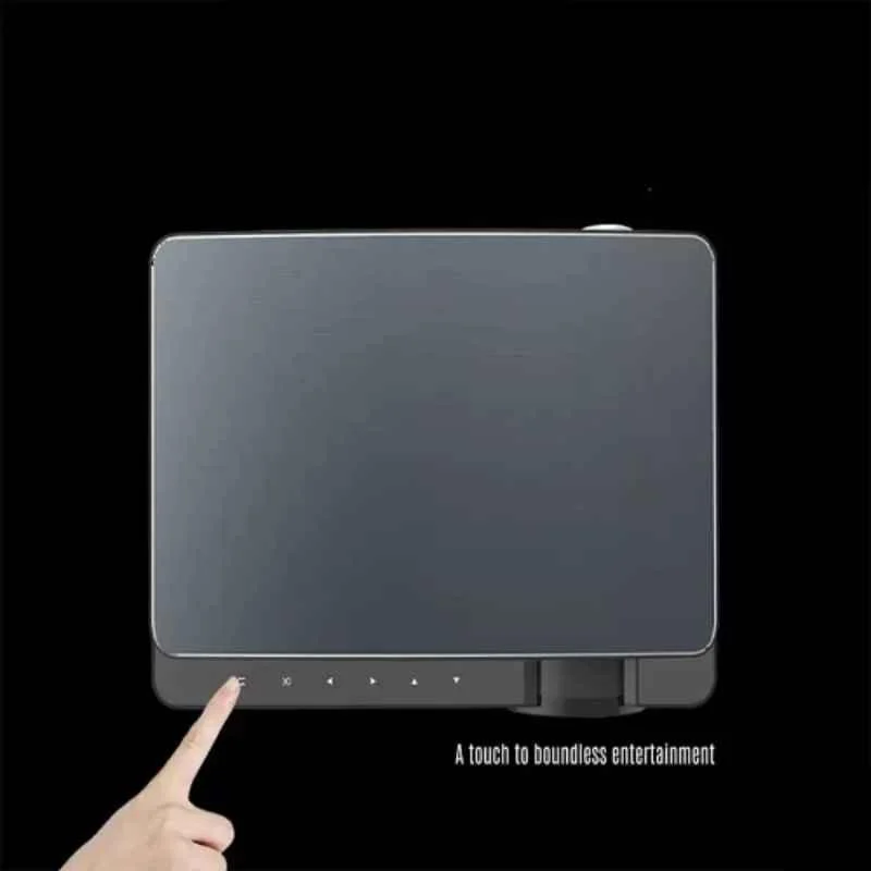 Hardon 16 1920x1080p 4000 lm FHD Android 9.0 Dual Band Wi-Fi Black Portable Projector with 8GB Internal Storage, H16-001FK - view 2