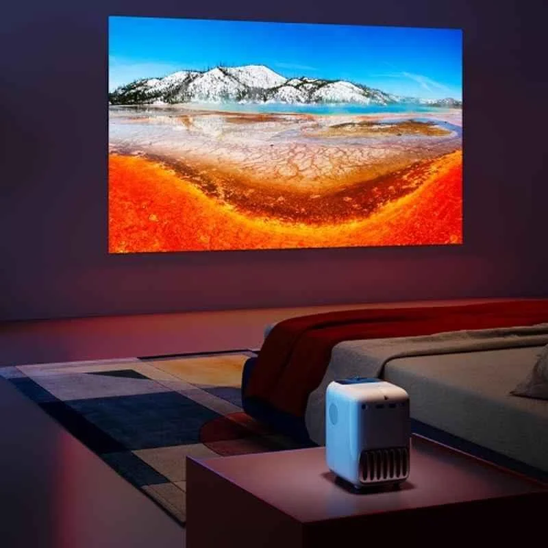 WANBO T2R Max 8200 Lumens Android Portable Projector, Native 1080p, 4K Support, Dust Free Engine, Dual 3W Speakers, Wi-Fi + Bluetooth, Screen Mirroring - view 2