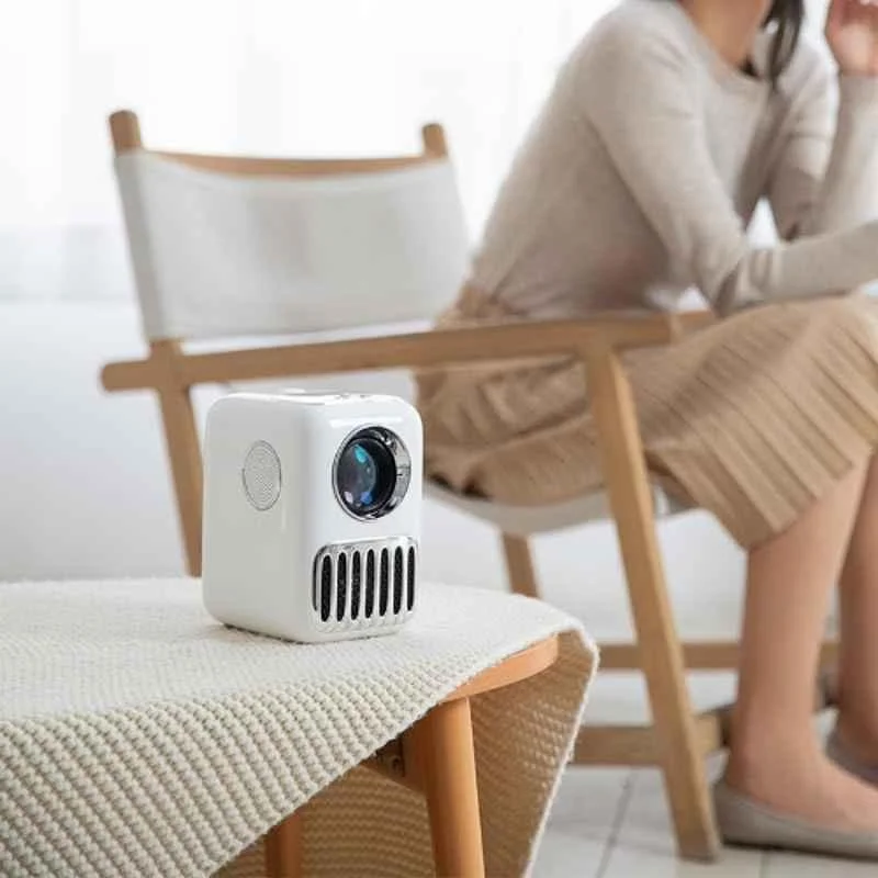 WANBO T2R Max 8200 Lumens Android Portable Projector, Native 1080p, 4K Support, Dust Free Engine, Dual 3W Speakers, Wi-Fi + Bluetooth, Screen Mirroring - view 4