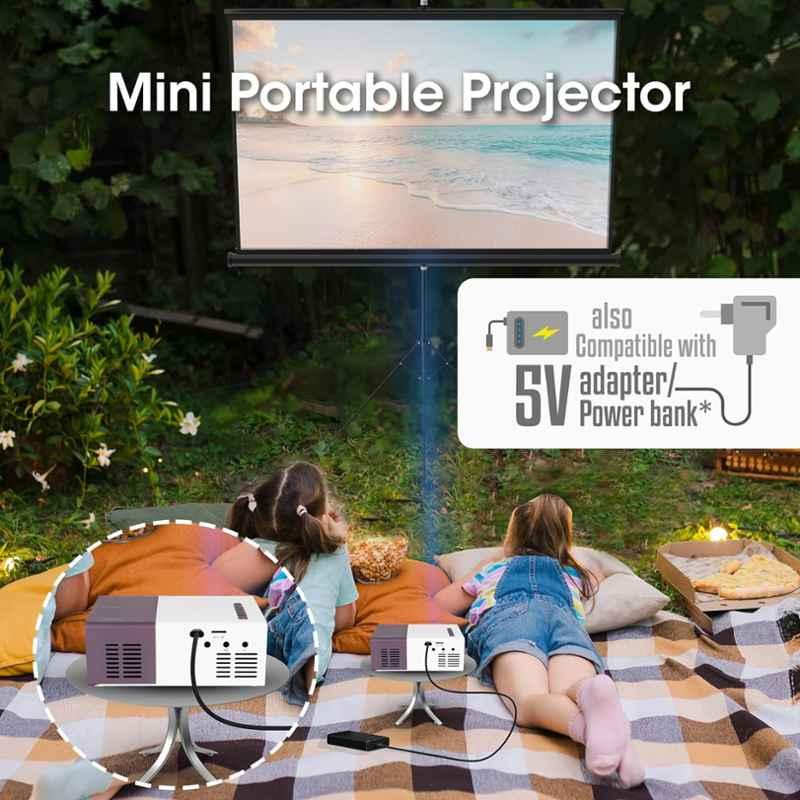Zebronics Pixaplay 11 1500 lm Portable LED Projector FHD 720p Native & 1080p Support|150'' Screen|HDMI, USB & mSD|Built-in-Speaker|1 Year Warranty - view 4