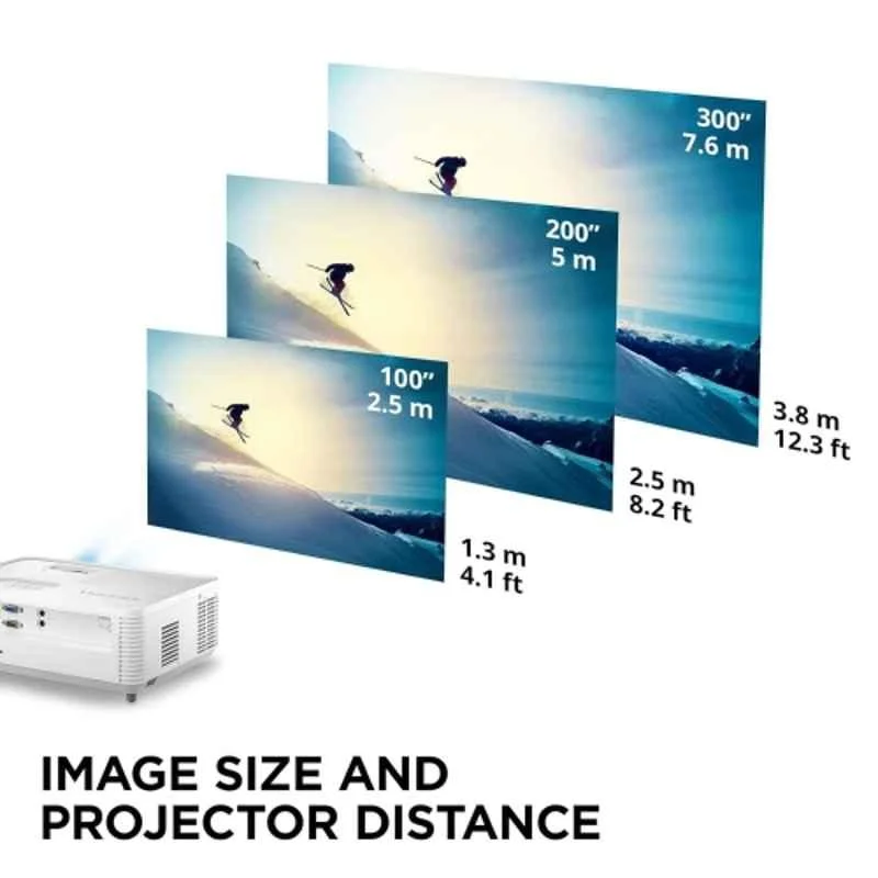 ViewSonic PA700X 4500lm High Brightness XGA LED Projector with Vertical Keystone for Business & Education - view 2