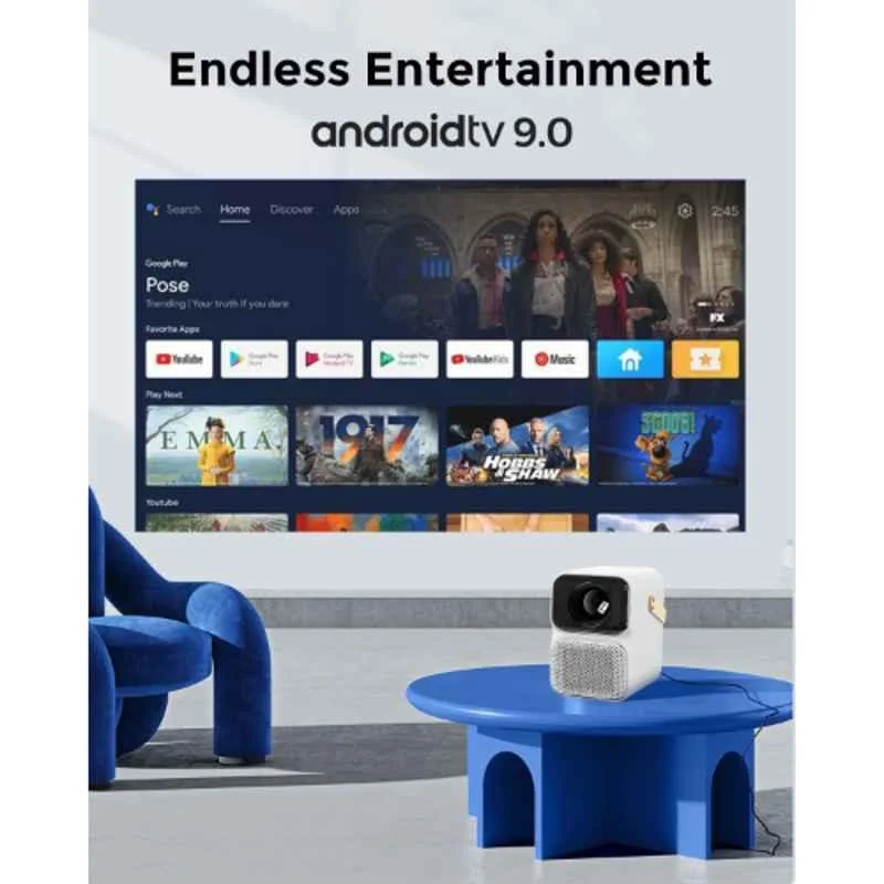 Wanbo T6 Max 120W 1080p 650 ANSI 20000 h Projector - view 3