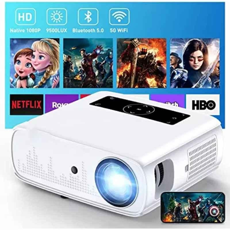 Play MP8 8000lm Android 9.0 3D 4K White Full HD LED Projector - view 3