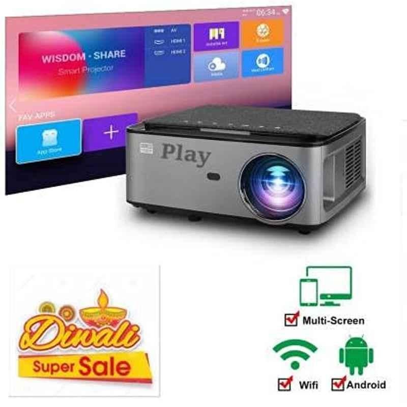 Play 8000lm Android 9 Full HD LED 3D 4k Projector, MP9 - view 4