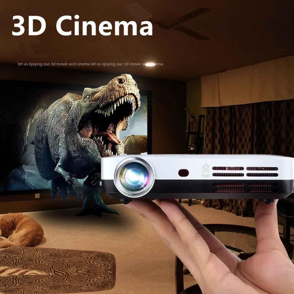 Play P6 6000lm 3840x2160p Portable Android LED HD Projector - view 2