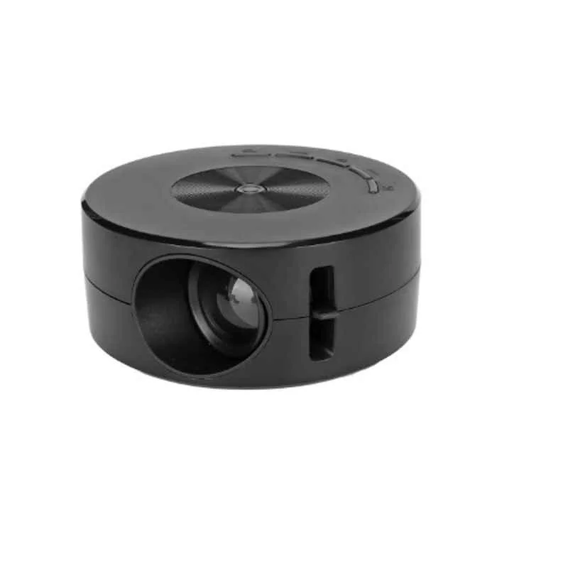 Yoton MP45 8400 Lumens Portable Projector Native 720p HD, 4K Support, USB + Headphone Jack, Wired Screen Mirroring, Smartphone Screen Share (Black) - view 4