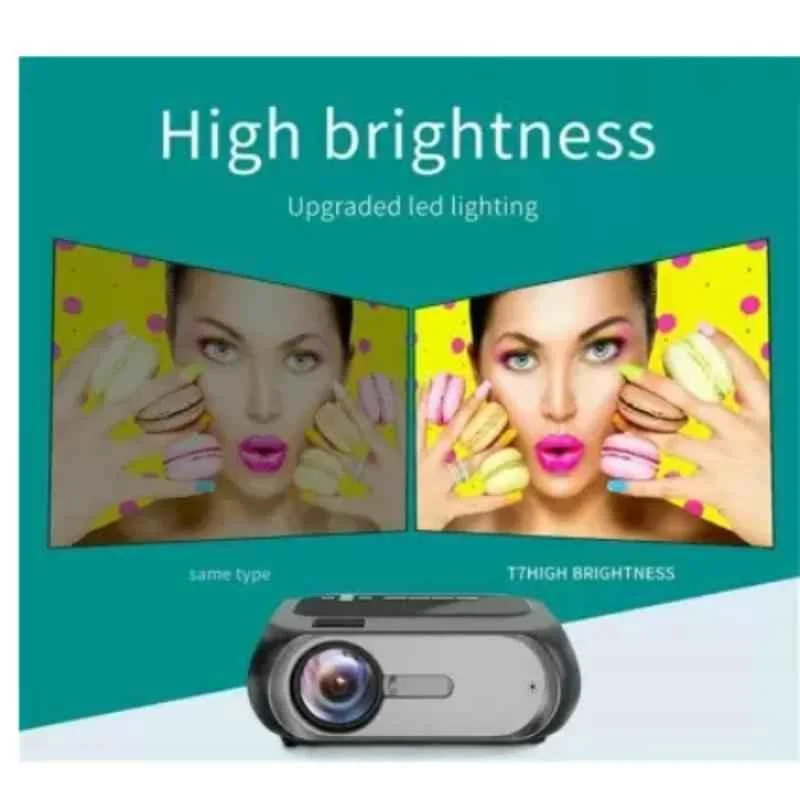 IBS T-7 7000lm Black Home Theater Portable Projector - view 1