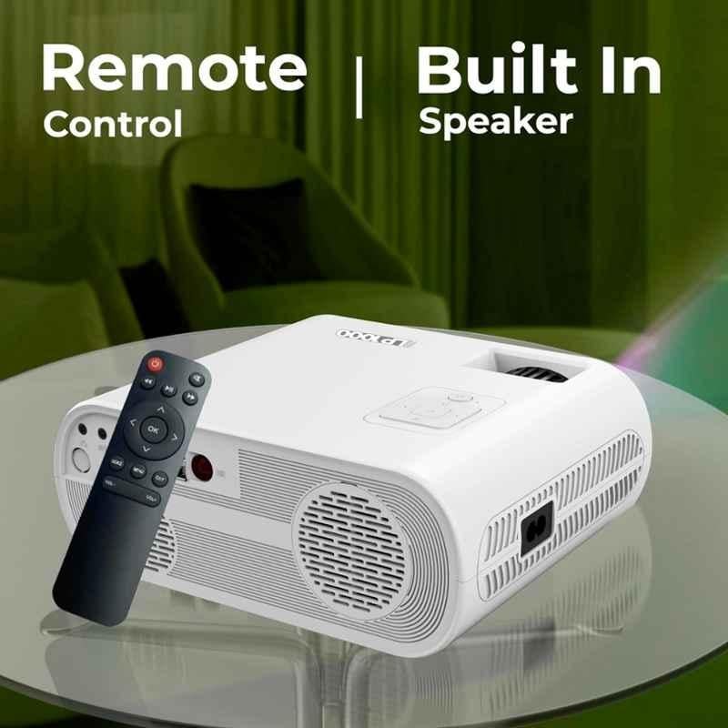 ZEBRONICS LP1000 3300 Lumens FHD LED Projector 1080p|USB, HDMI & AUX|50,000h Lifelong lamp|Built in Speaker|With Remote|150" Screen|1 Year Warranty - view 1