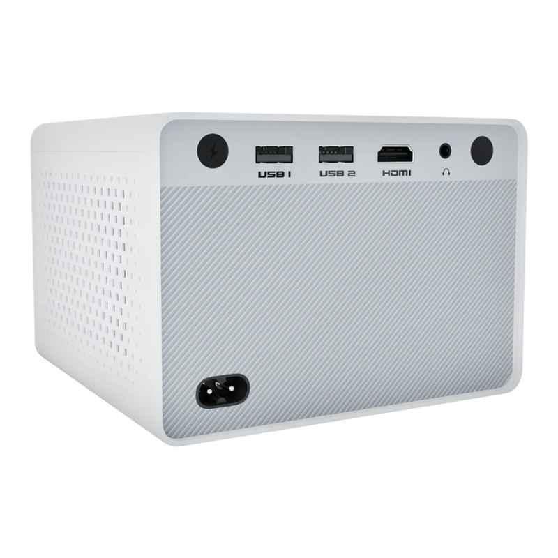 Zebronics PIXAPLAY 20 3000lm Compact Bluetooth LED Projector FHD 1080p|Bluetooth v5.1, HDMI & USB|431cm Screen Size|Built-in-Speaker|1 Year Warranty - view 4