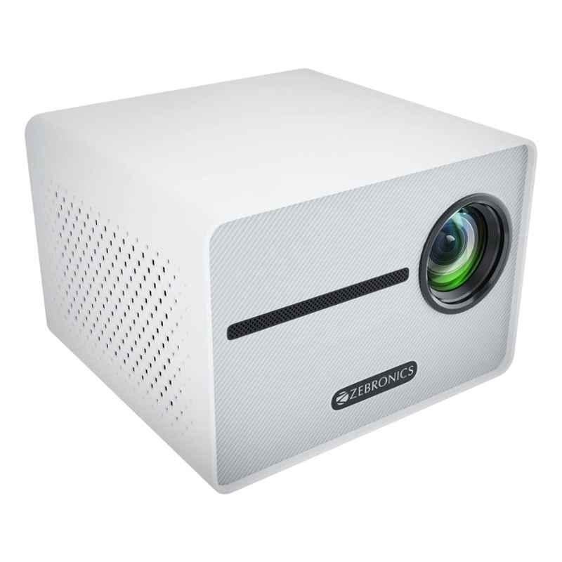 Zebronics PIXAPLAY 20 3000lm Compact Bluetooth LED Projector FHD 1080p|Bluetooth v5.1, HDMI & USB|431cm Screen Size|Built-in-Speaker|1 Year Warranty - view 5