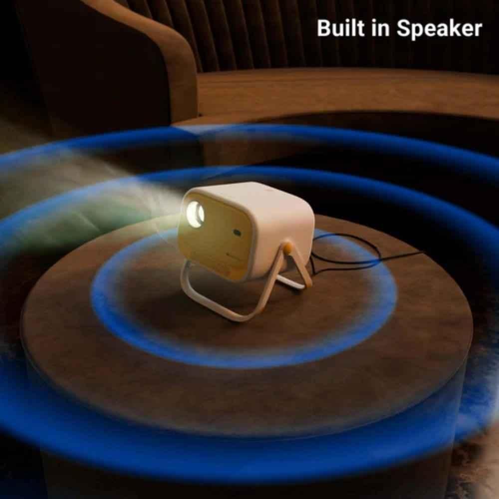 Zeb PixaPlay 34 5200 Lumens Android Projector, FHD 1080p Support, Miracast, Screen Mirroring, Wi-Fi, BT, Speakers, Auto Focus & Keystone, Angle Tilt - view 3