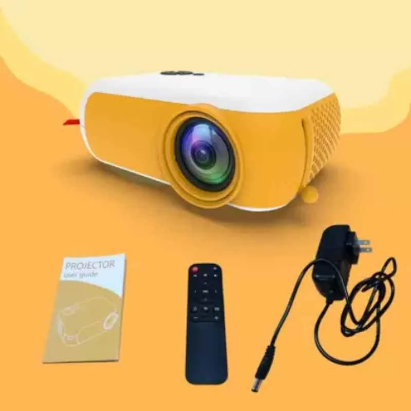 IBS A-10 4000lm 1080P Mini LED Orange Portable Projector - view 1