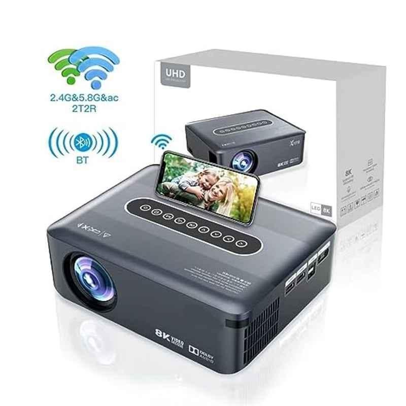 Tonzo X1 7500lm Android FHD WiFi Bluetooth Projector 1080p Native 8K Support|Voice Control Remote|10W Dolby Speaker|250" Screen|1 Year Warranty - view 4