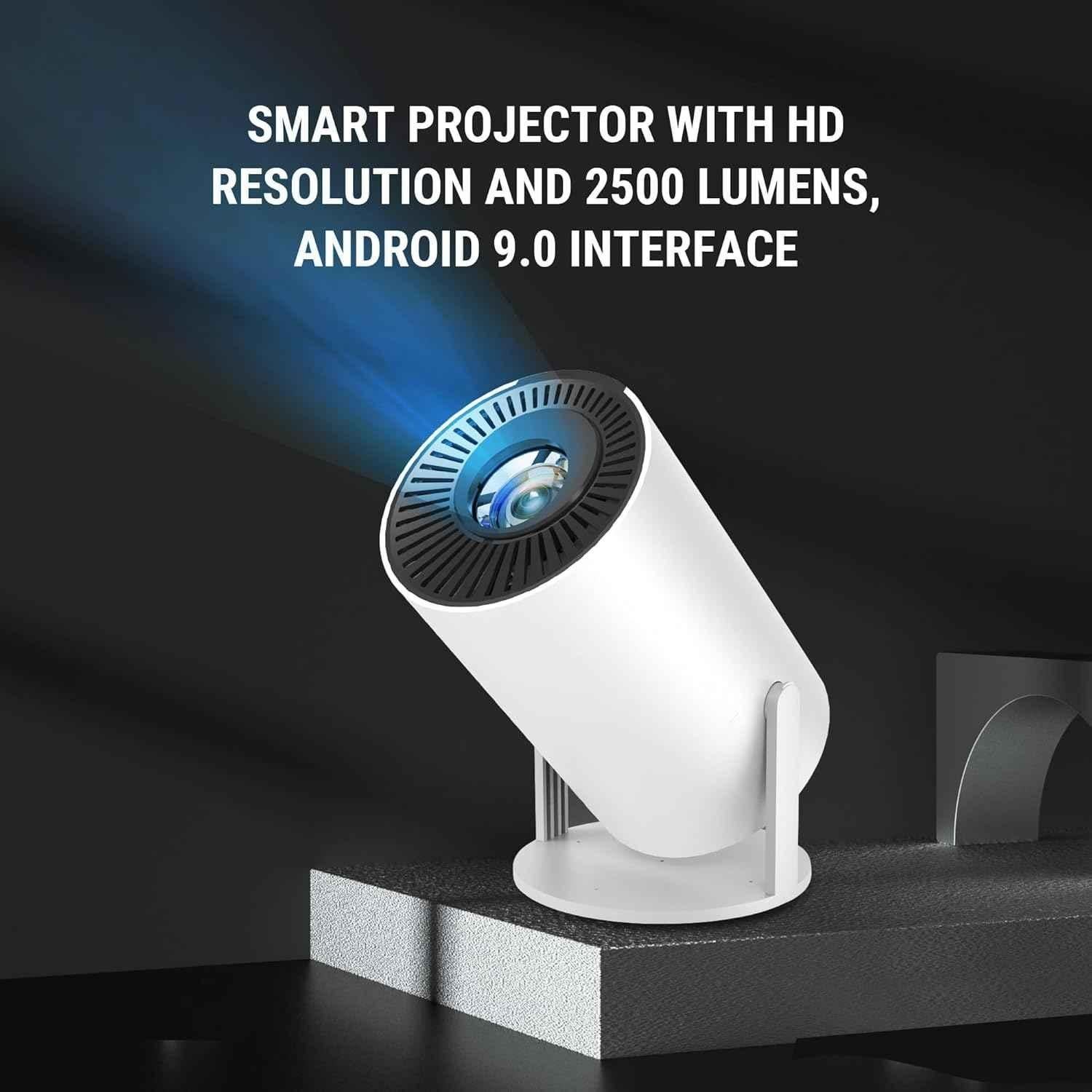 Ant Esports View 521 1280x720p 2500lm White HD Smart LED Projector - view 3