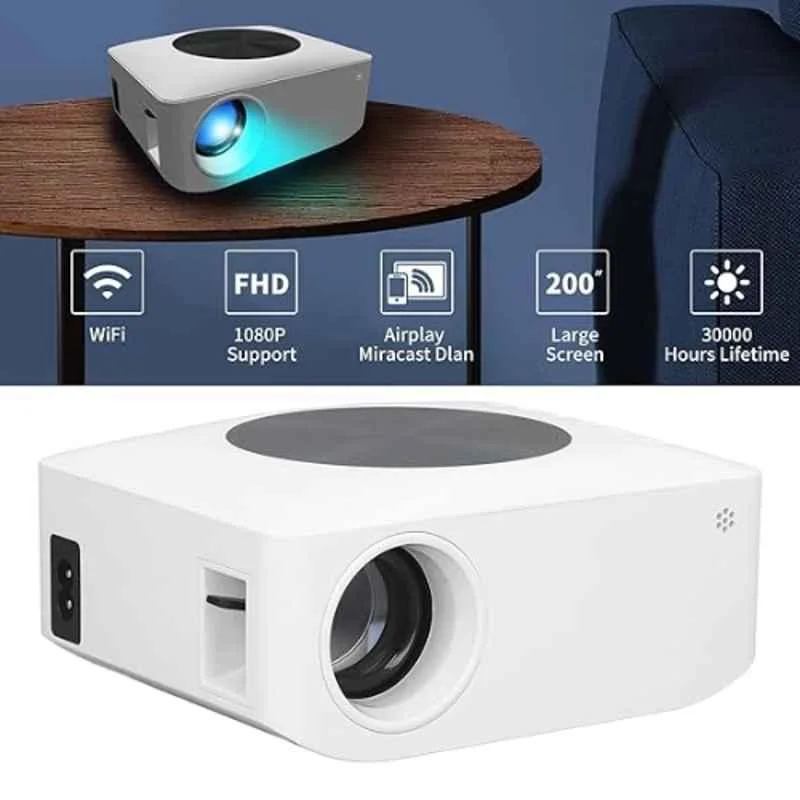 IBS Y2 4700lm 1080P Matte White Wi-Fi Portable Projector - view 3