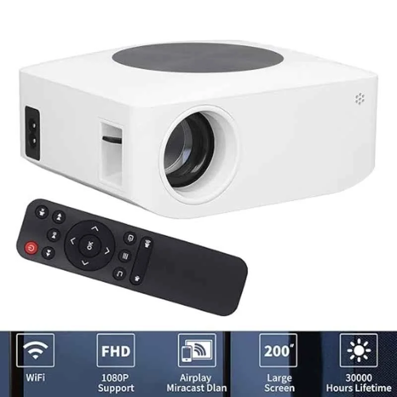 IBS Y2 4700lm 1080P Matte White Wi-Fi Portable Projector - view 4