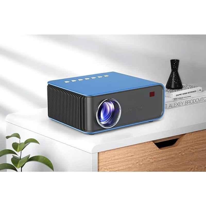 Megawise T-4 Pj 4000lm Blue Mini Full HD Wi-Fi LED Projector with 1 Year Warranty - view 1