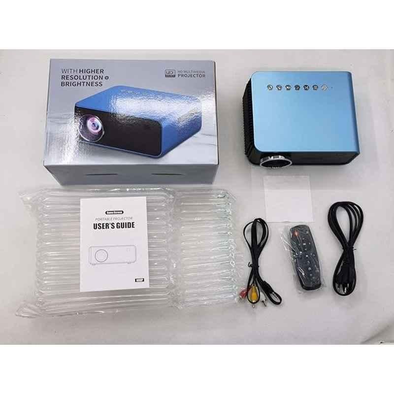 Megawise T-4 Pj 4000lm Blue Mini Full HD Wi-Fi LED Projector with 1 Year Warranty - view 3