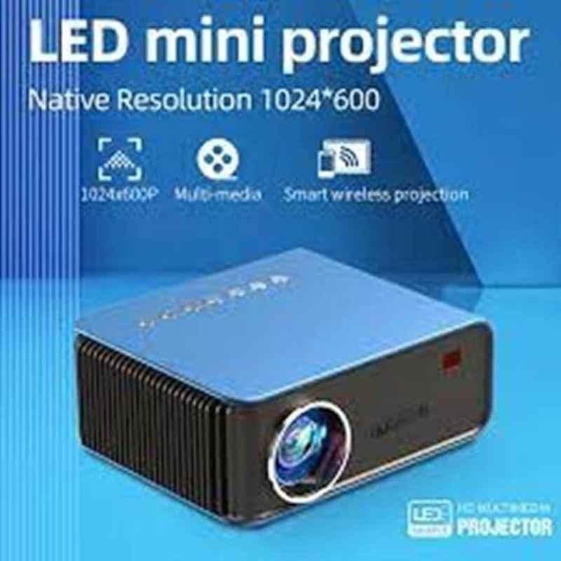 Megawise T-4 Pj 4000lm Blue Mini Full HD Wi-Fi LED Projector with 1 Year Warranty - view 4