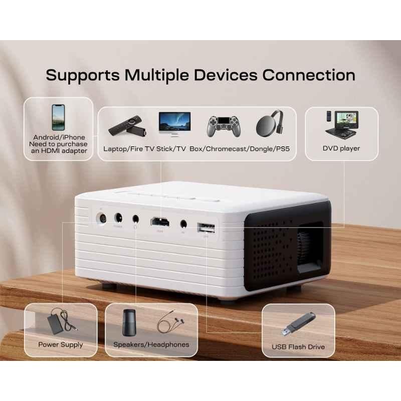 Yoton Y3 3500 lm Portable Mini Home Theater LED Projector with Remote Controller - view 1