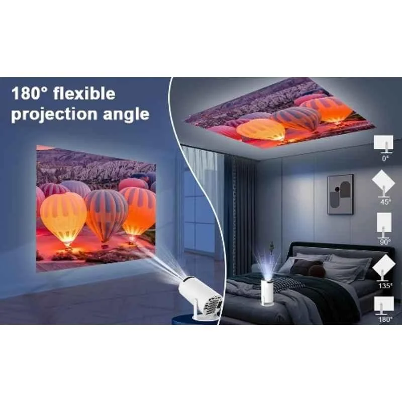 Play 5000lm 1920x1080p Portable Android LED HD Projector - view 1