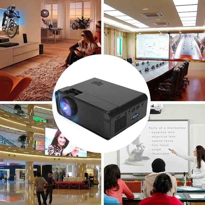 Yoton W13 7000 lm 1080p Wi-Fi Mini Projector with 200 inch Large Screen - view 1