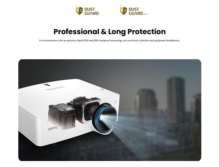 BenQ MX808STH XGA 3600 ANSI Lumens Interactive DLP Projector (1024x768) with Short Throw, Dust-Guard, Advanced Interactive Education (White) - view 1