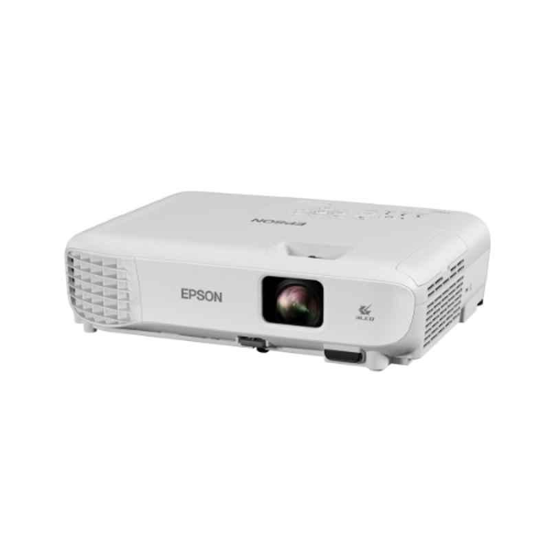 Epson EB-X49 XGA 3600 ANSI Lumens Projector, HD 1080p, 3LCD, Built-in Speakers, 300 inch screen, Optional WiFi, USB + LAN + VGA + HDMI (White) - view 3