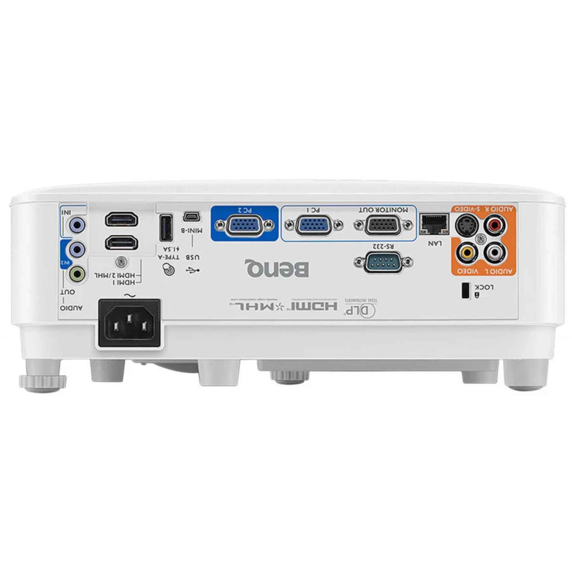 Benq MW826ST 3400 lm Interactive Projector WXGA (1280x800) with Near Normal Throw Distance & DLP Technology (White) - view 2