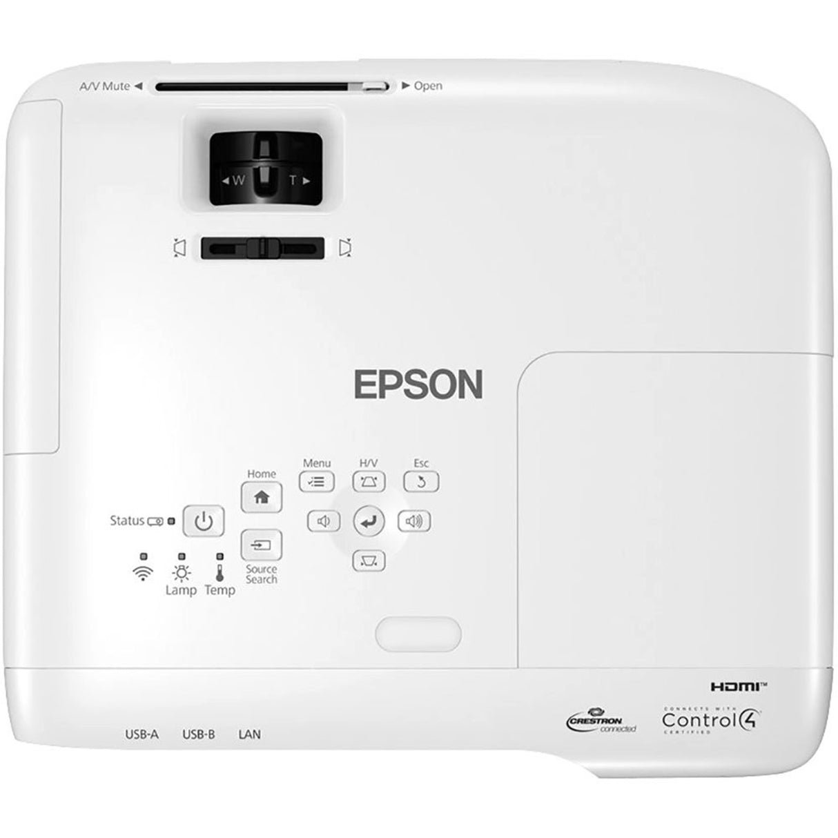 Epson EB-992F - 4000 Lumens Full HD Projector - view 2