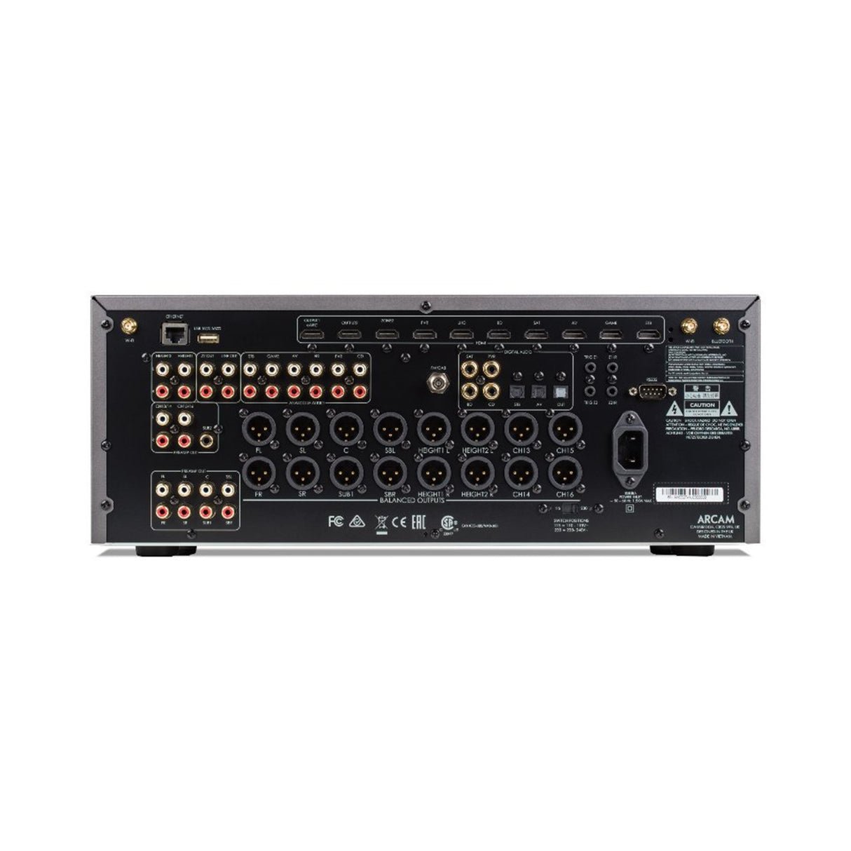Arcam AV40 - 16 Channel Surround Sound Dolby Atmos 4K AV Processor - view 1